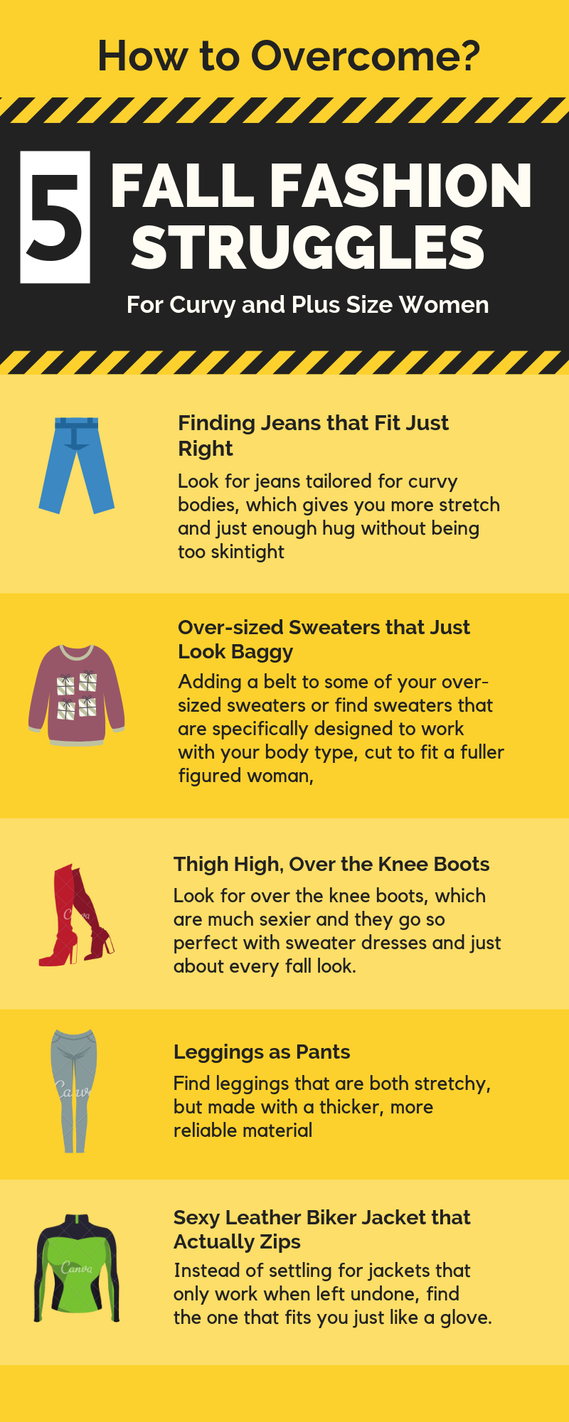 5 Fall Fashion Struggles for Curvy and Plus Size Women - Red Tulip Boutique